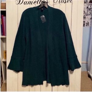 H by Halston Cardigan Teal Size M